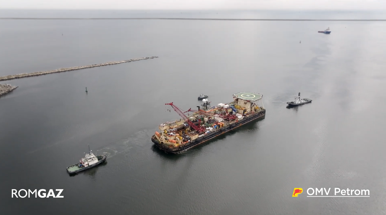 Румунія та Австрія залучать близько 50 суден для будівництва газопроводу до родовища Neptun Deep у Чорному морі