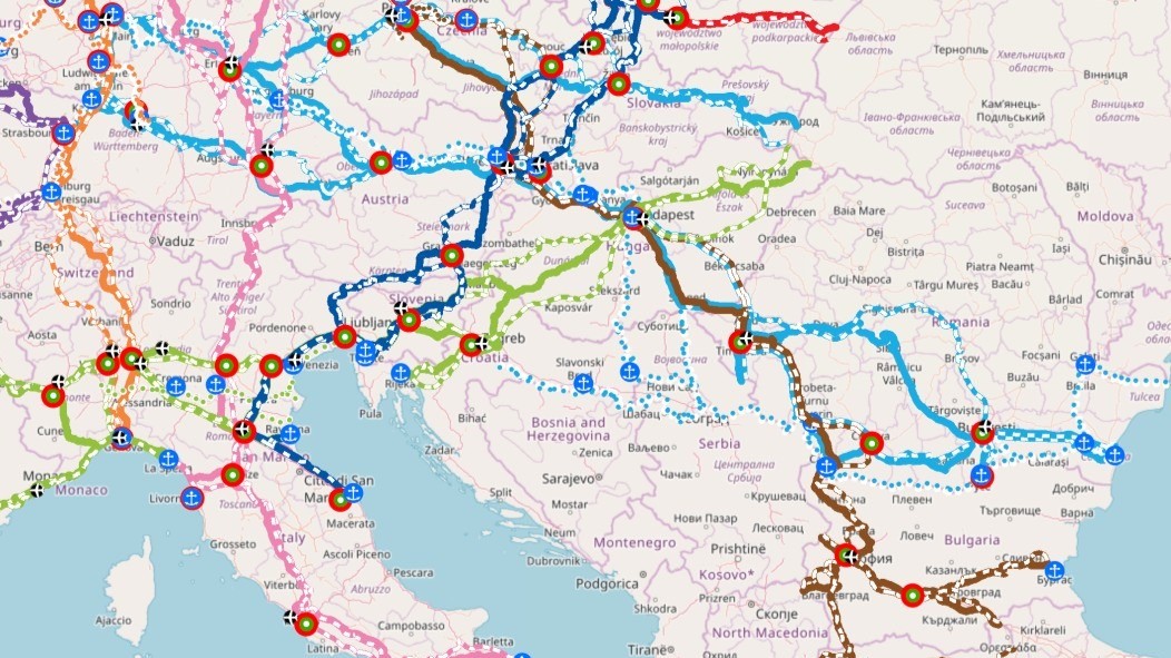 Дунайські мультимодальні коридори: залізниця, автошляхи, порти та кордони як єдина транспортна система регіону