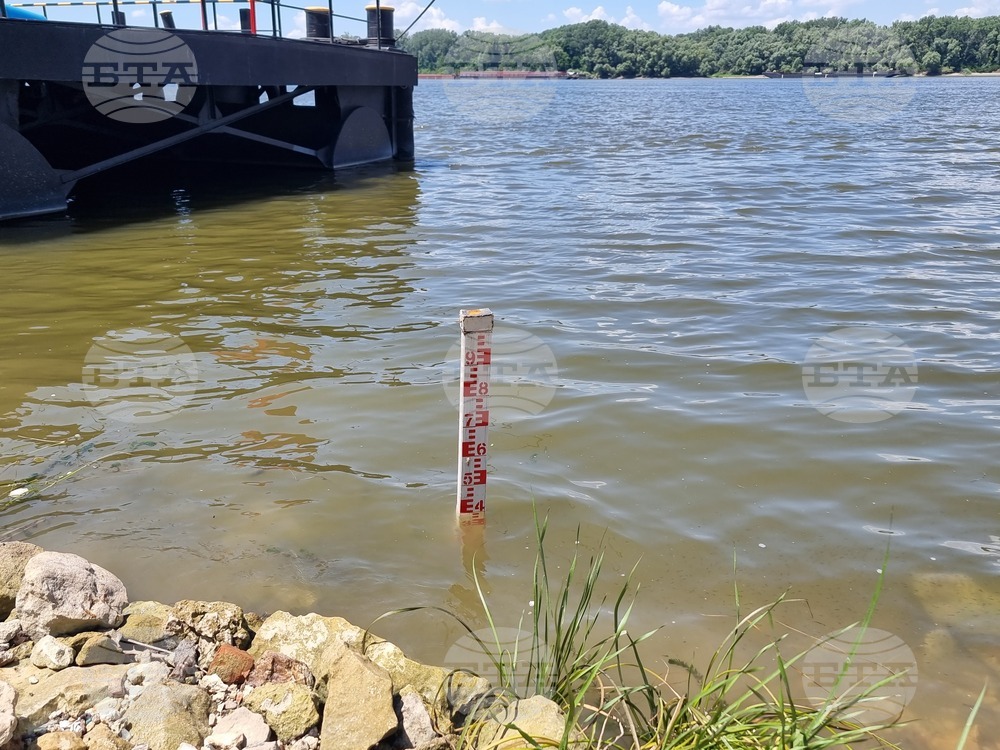 Низький рівень Дунаю ускладнює судноплавство на болгарській ділянці