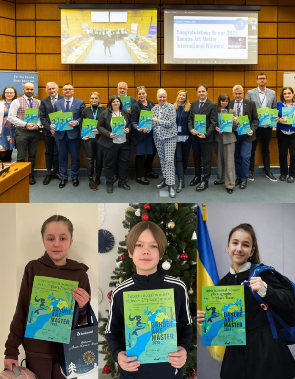 Юні українці здобули три призові місця на міжнародному конкурсі «Дунайський митець»