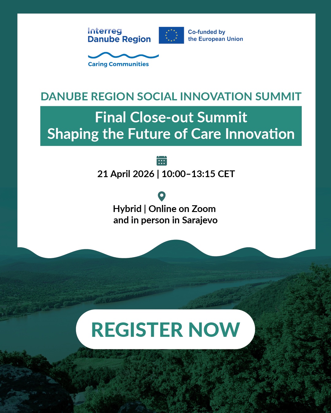 3-й Саміт соціальних інновацій Дунайського регіону відбудеться у Сараєві у гібридному форматі