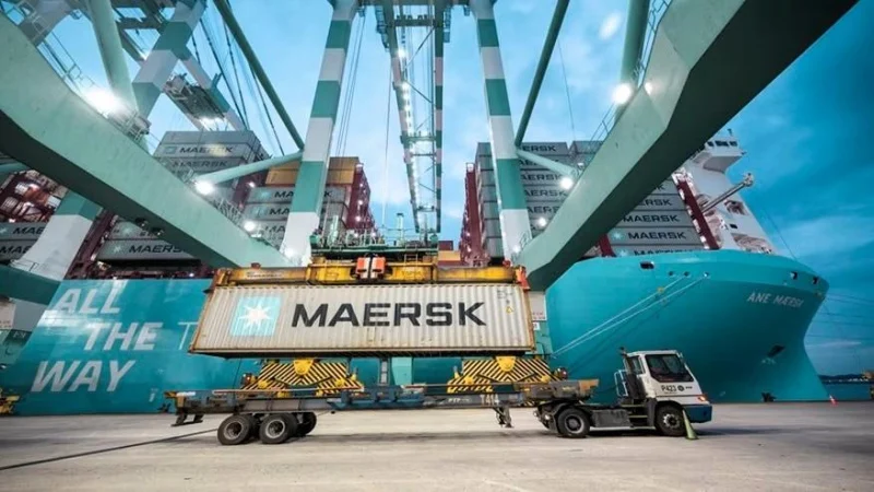 Maersk запускає тимчасовий залізничний сервіс через Констанцу через ситуацію в портах Одещини