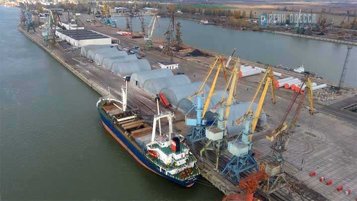 Порт Рені отримав нову техніку для посилення дунайської логістики