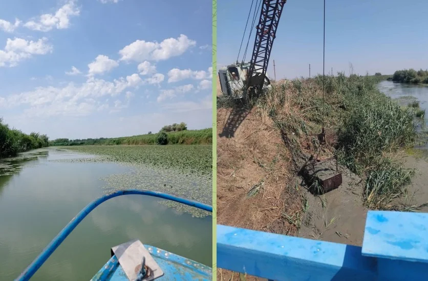 На Одещині розпочато розчищення каналу «Міжколгоспний»