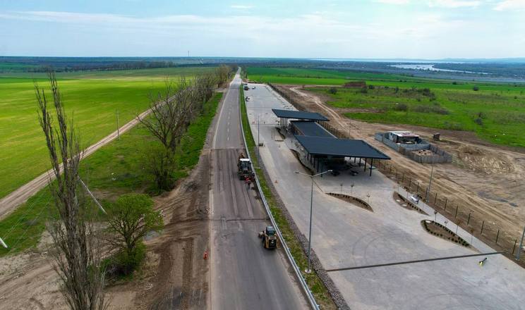 Перед пунктом пропуску «Рені – Джурджулешть» будують сервісну зону для автотранспорту
